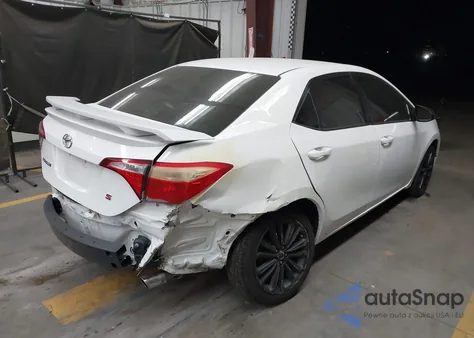 2016 Toyota Corolla S Plus z USA, uszkodzony, nr VIN 2T1BURHE7GC738038